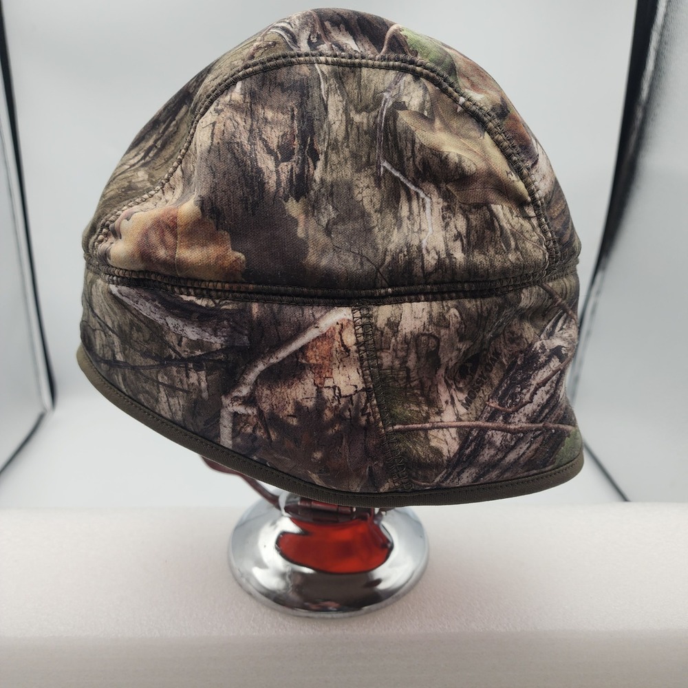 Huntworth Camo Reversible Fleece Beanie Hat Blaze Orange‎ Winter Warm